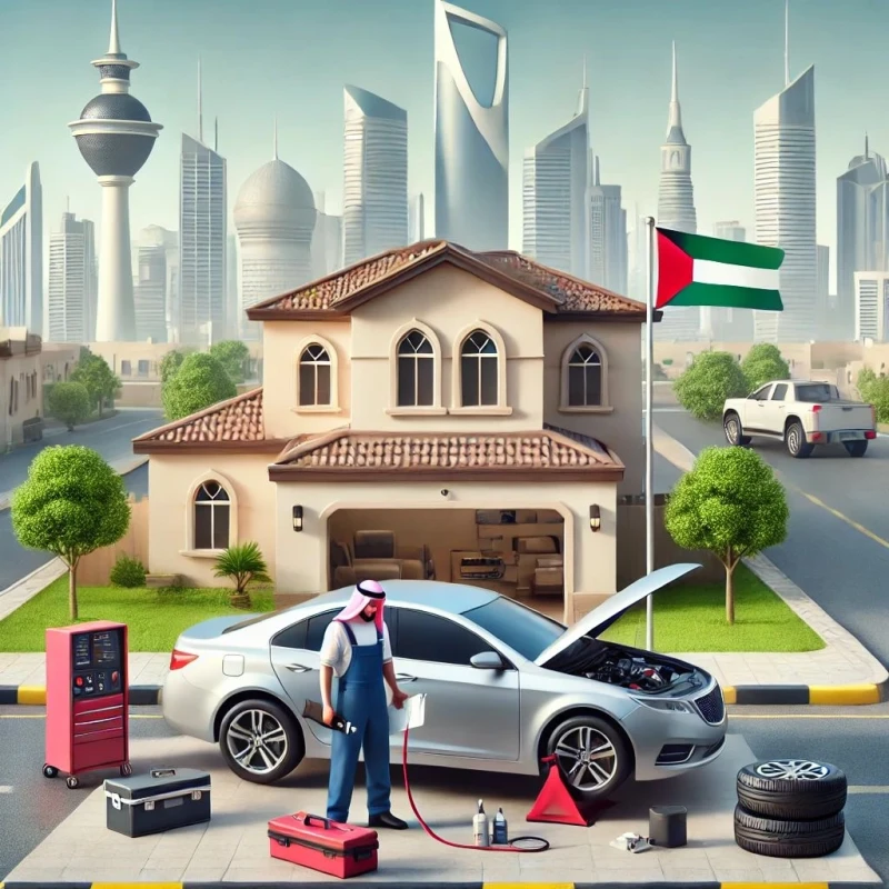 بنشر متنقل الكويت – خدمة سيارات طوارئ فورية