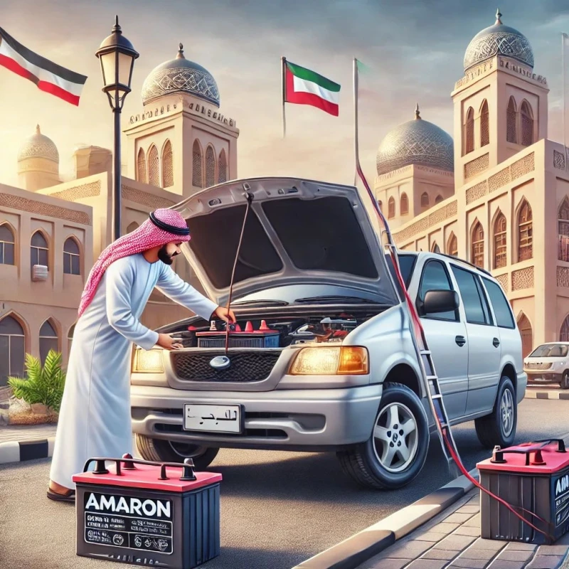 خدمة تبديل بطاريات السيارات في الكويت – خدمة متنقلة 24 ساعة